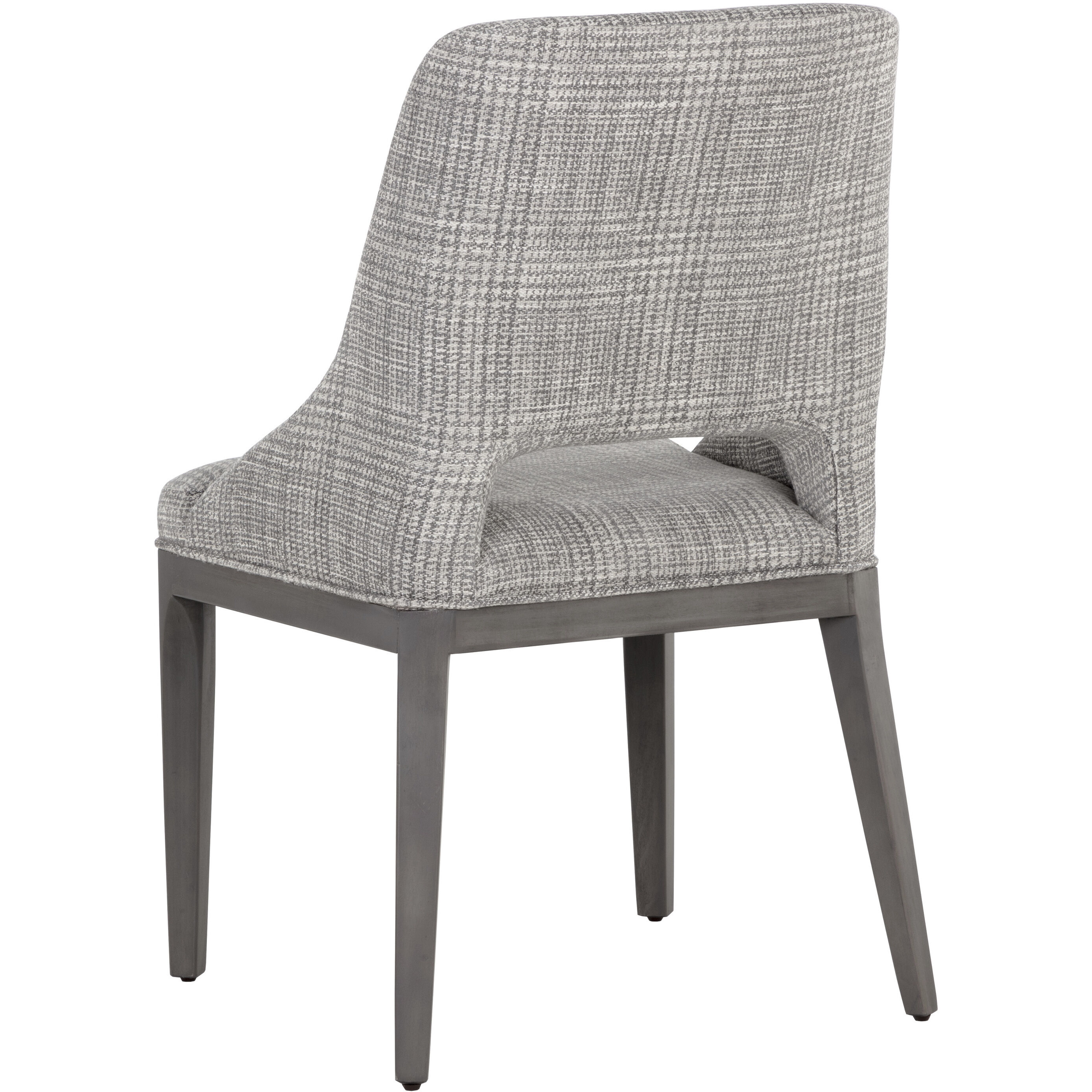 Estrada Naya Check Light Grey Dining Chair